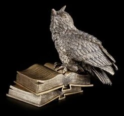 Weise Eule - Figur Sitzend Auf Büchern -Veronese 11589 3 weise eule 3 1280x1280