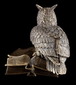 Weise Eule - Figur Sitzend Auf Büchern -Veronese 11589 4 weise eule 4 1280x1280