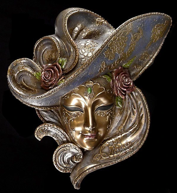 Venezianische Maske - Rosa Venezianische Maske - Rosa -Veronese