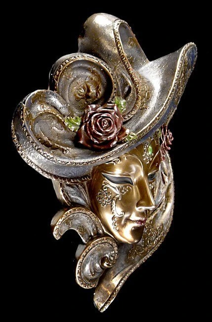 Venezianische Maske - Rosa Venezianische Maske - Rosa -Veronese