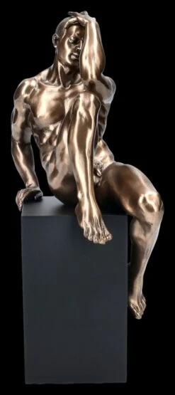 Männliche Akt Figur - Auf Monolith Sitzend -Veronese 2D Ersatzbilder FS16483 1 1280x1280