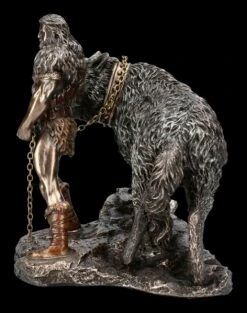 Tyr Figur Mit Fenriswolf - Gott Des Kampfes 2 Tyr Figur Mit Fenriswolf - Gott Des Kampfes -Veronese 2D Ersatzbilder FS17031 2 1280x1280