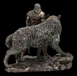 Tyr Figur Mit Fenriswolf - Gott Des Kampfes 3 Tyr Figur Mit Fenriswolf - Gott Des Kampfes -Veronese 2D Ersatzbilder FS17031 3 1280x1280