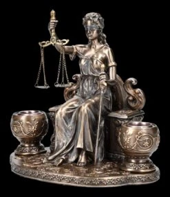 Justitia Figur Als Kerzenhalter -Veronese 2D Ersatzbilder KS2690 6 1280x1280