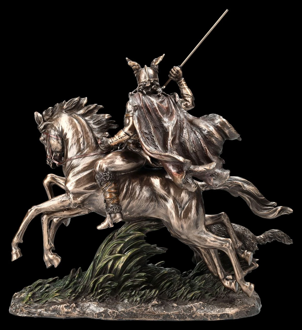 Odin Figur reitet auf Sleipnir Odin Figur Reitet Auf Sleipnir -Veronese 2D Ersatzbilder