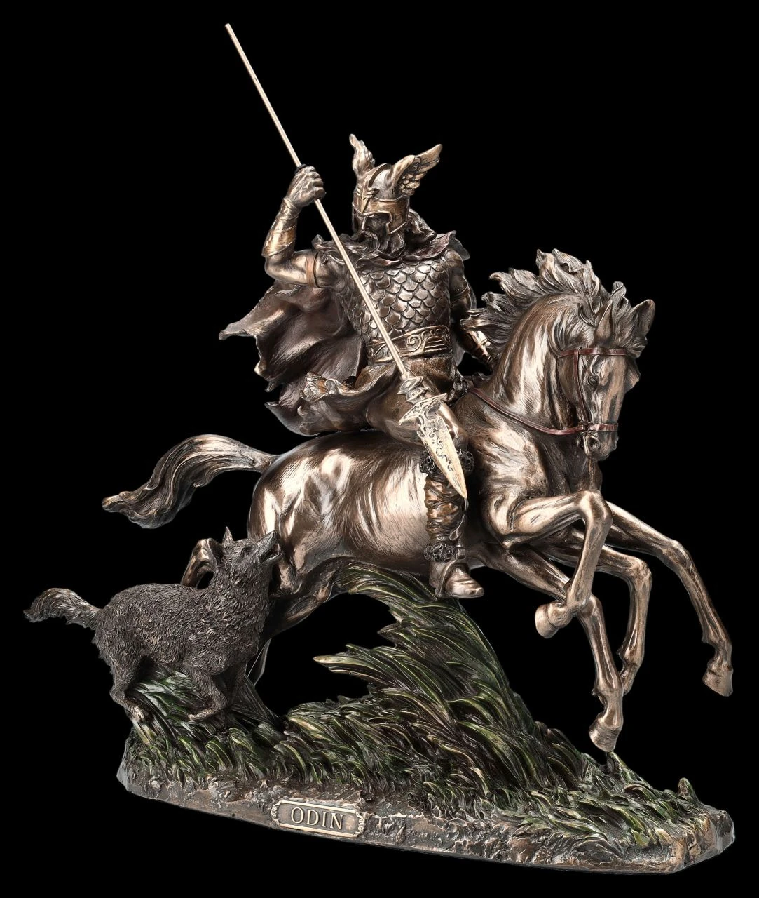 Odin Figur reitet auf Sleipnir Odin Figur Reitet Auf Sleipnir -Veronese 2D Ersatzbilder
