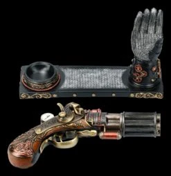 Steampunk Pistole Mit Hand-Halterung 5 Steampunk Pistole Mit Hand-Halterung -Veronese 2D FS13054 Steampunk Pistole mit Hand Halterung 2 1280x1280