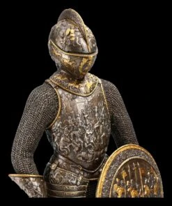 Ritter Figur - Mit Rundschild Und Schwert -Veronese 2D FS13996 Ritter Figur Mit Rundschild und Schwert 2 1280x1280