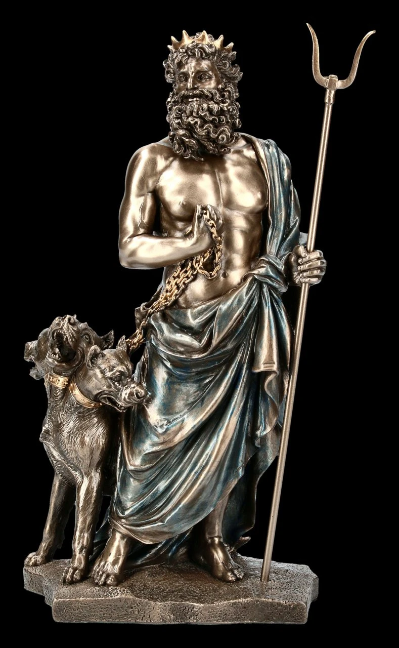 Hades Figur mit Zerberus - Herrscher der Unterwelt Hades Figur Mit Zerberus - Herrscher Der Unterwelt -Veronese 2D FS14973 Hades Figur mit Zerberus Herrscher der