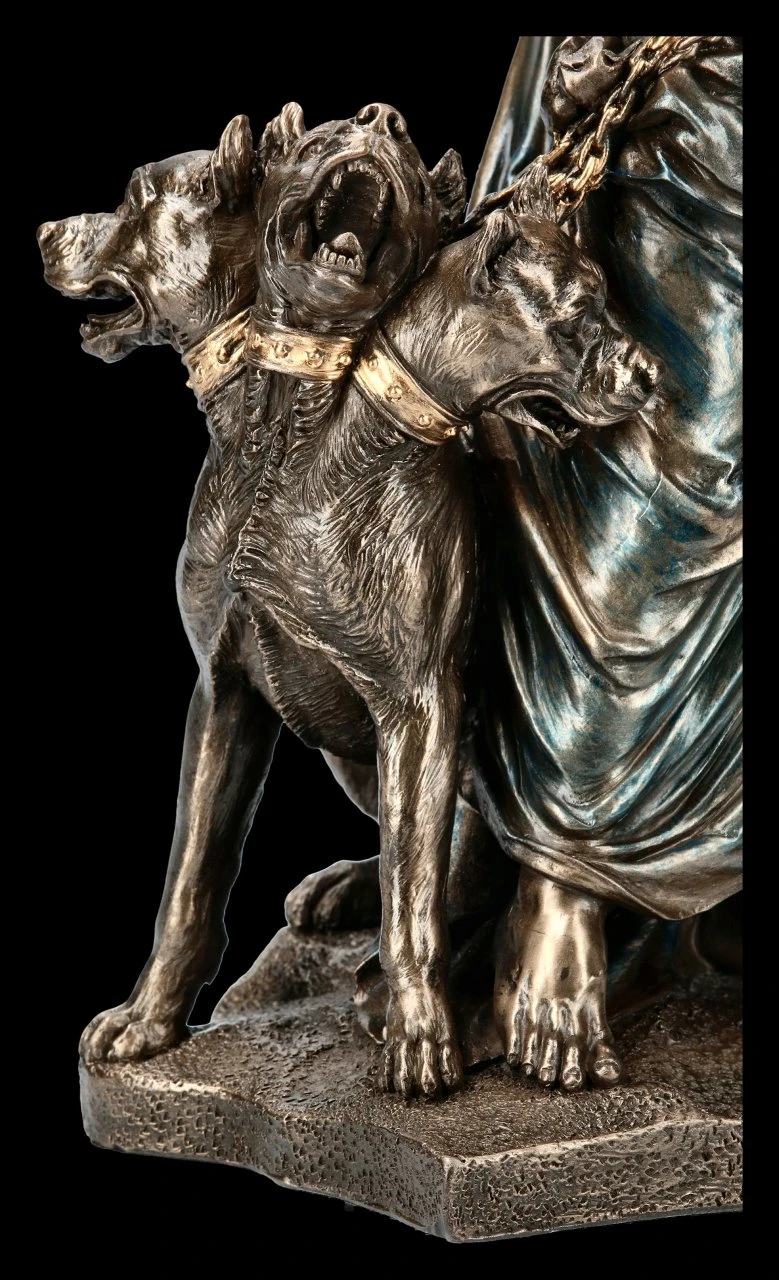 Hades Figur mit Zerberus - Herrscher der Unterwelt Hades Figur Mit Zerberus - Herrscher Der Unterwelt -Veronese 2D FS14973 Hades Figur mit Zerberus Herrscher der