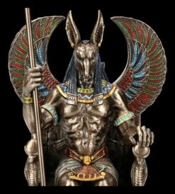 Anubis Figur Sitzend Auf Thron -Veronese 2D FS16155 Anubis Figur sitzend auf Thron 3 1280x1280
