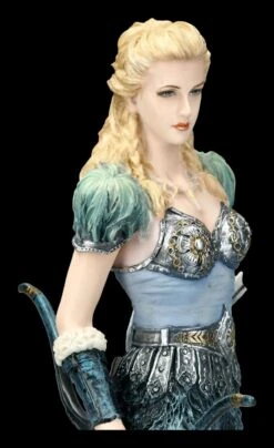 Skadi Figur Mit Wölfen - Nordische Winter Göttin -Veronese 2D FS16165 Skadi Figur mit Woelfen Nordische Winter Goettin 4 1280x1280