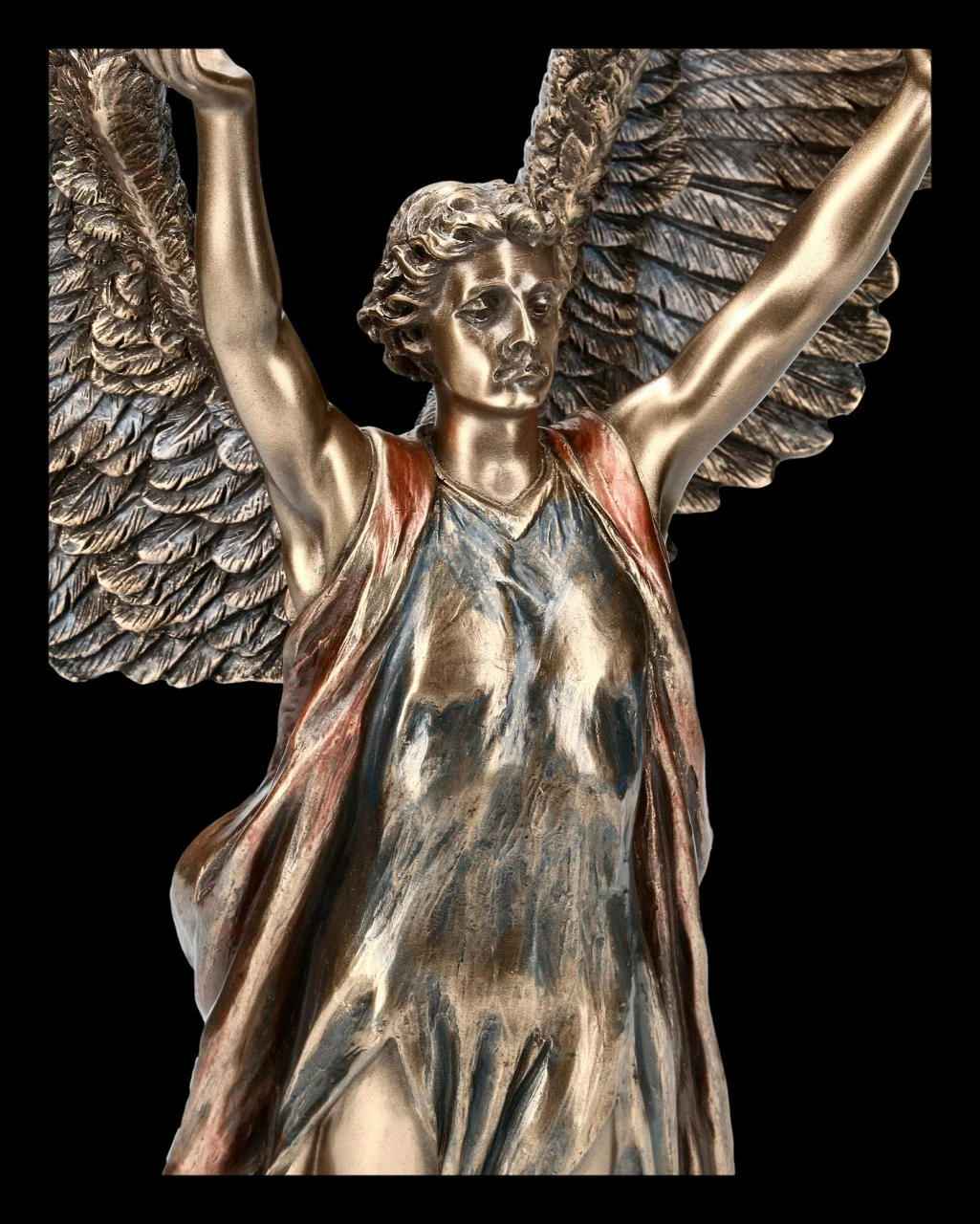 Erzengel Gabriel Figur mit Doppelkreuz Erzengel Gabriel Figur Mit Doppelkreuz -Veronese 2D FS17026 Erzengel Gabriel Figur mit