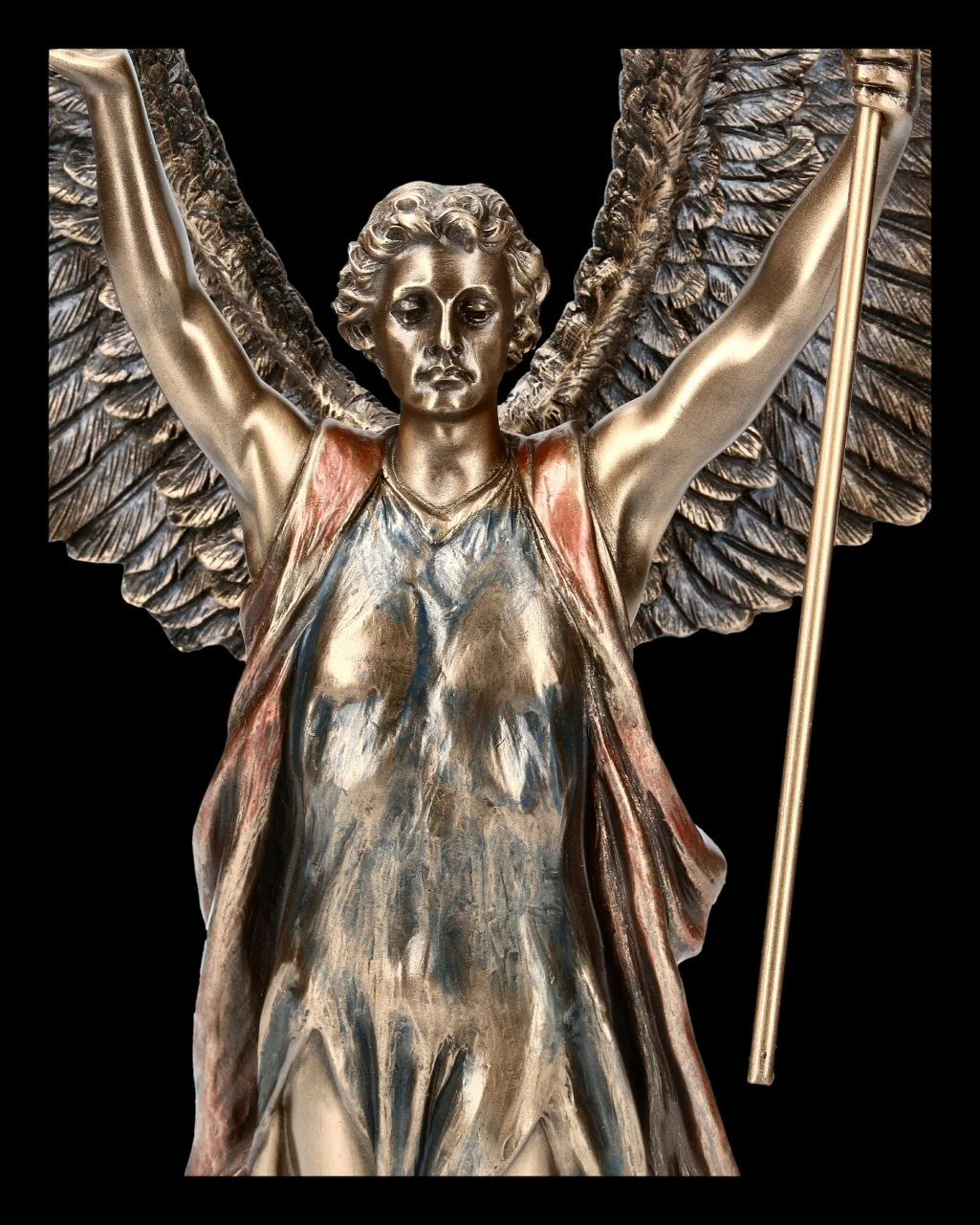 Erzengel Gabriel Figur mit Doppelkreuz Erzengel Gabriel Figur Mit Doppelkreuz -Veronese 2D FS17026 Erzengel Gabriel Figur mit