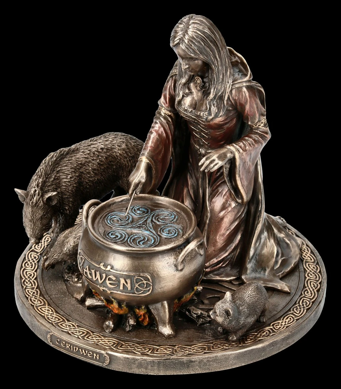 Ceridwen Figur - Keltische Gottheit der Fruchtbarkeit Ceridwen Figur - Keltische Gottheit Der Fruchtbarkeit -Veronese 2D FS17272 Ceridwen Figur Keltische Gottheit der