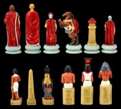 Schachfiguren Set - Ägypter Vs. Römer 2 Schachfiguren Set - Ägypter Vs. Römer -Veronese 2D FS21135 Schachfiguren Set Aegypter vs Roemer 7 1280x1280
