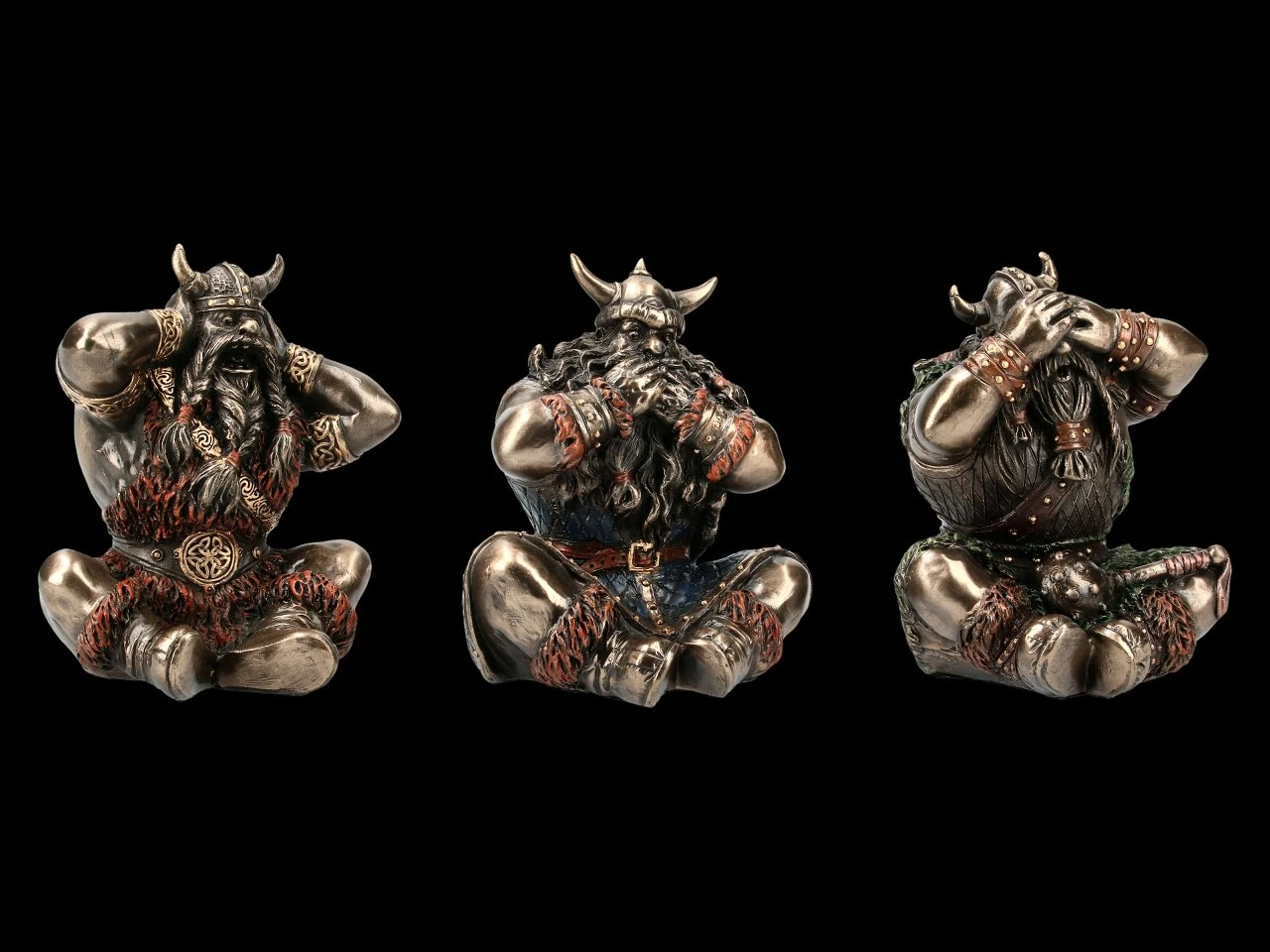 Wikinger Figuren Set - Nichts Böses Wikinger Figuren Set - Nichts Böses -Veronese 2D FS21164 Wikinger Figuren Set Nichts