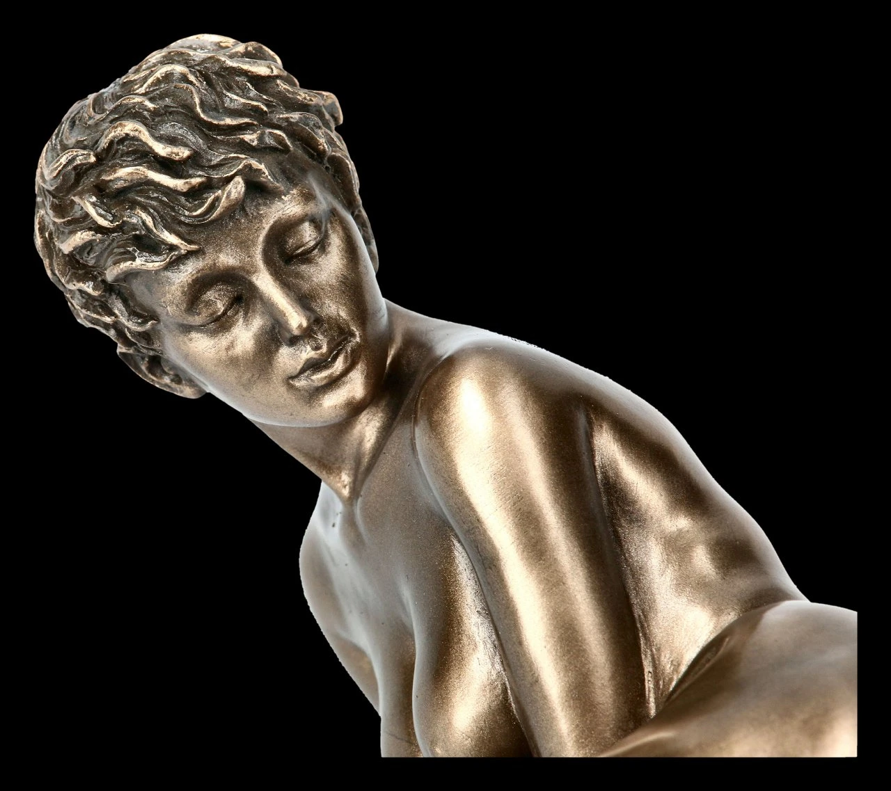 Weibliche Akt Figur - Melly mit kurzen Haaren Weibliche Akt Figur - Melly Mit Kurzen Haaren -Veronese 2D FS21785 Weibliche Akt Figur Sitzend mit kurzen