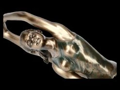 Weibliche Yoga Figur - Parivrtta Janu Sirsasana Stellung -Veronese 2D FS21793 Yoga Figur Parivrtta Janu Sirsasana Stellung 2 1280x1280