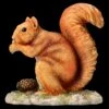 Eichhörnchen Figur Beim Fressen