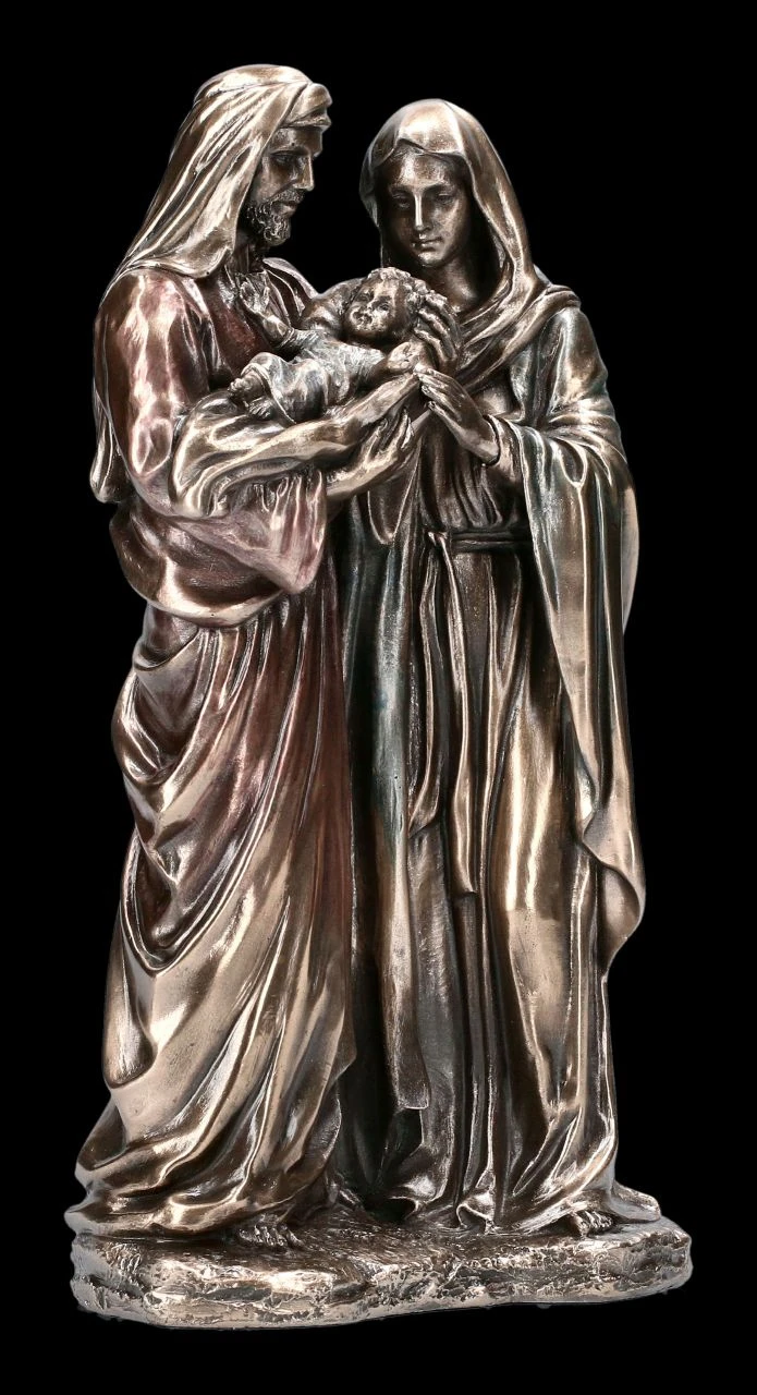 Heilige Familie Figur - Josef & Maria mit Jesuskind Heilige Familie Figur - Josef & Maria Mit Jesuskind -Veronese 2D FS22858 Heilige Familie Figur Josef Maria mit