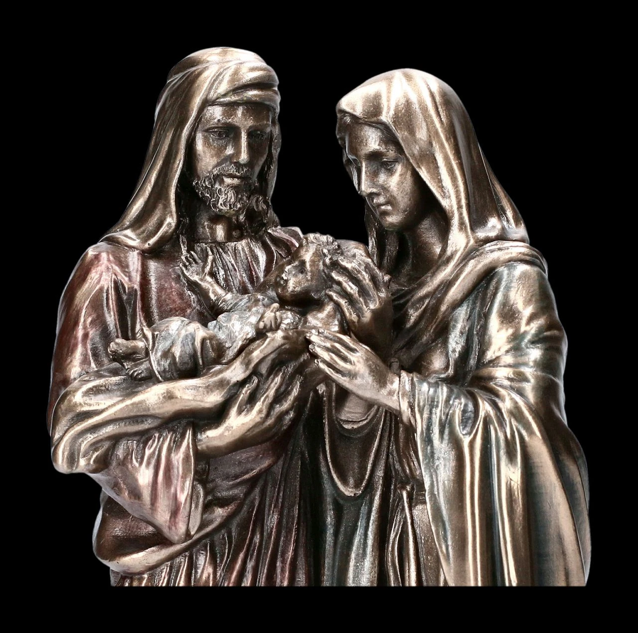 Heilige Familie Figur - Josef & Maria mit Jesuskind Heilige Familie Figur - Josef & Maria Mit Jesuskind -Veronese 2D FS22858 Heilige Familie Figur Josef Maria mit