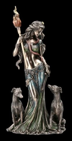 Hekate Figur - Göttin Mit Hunden