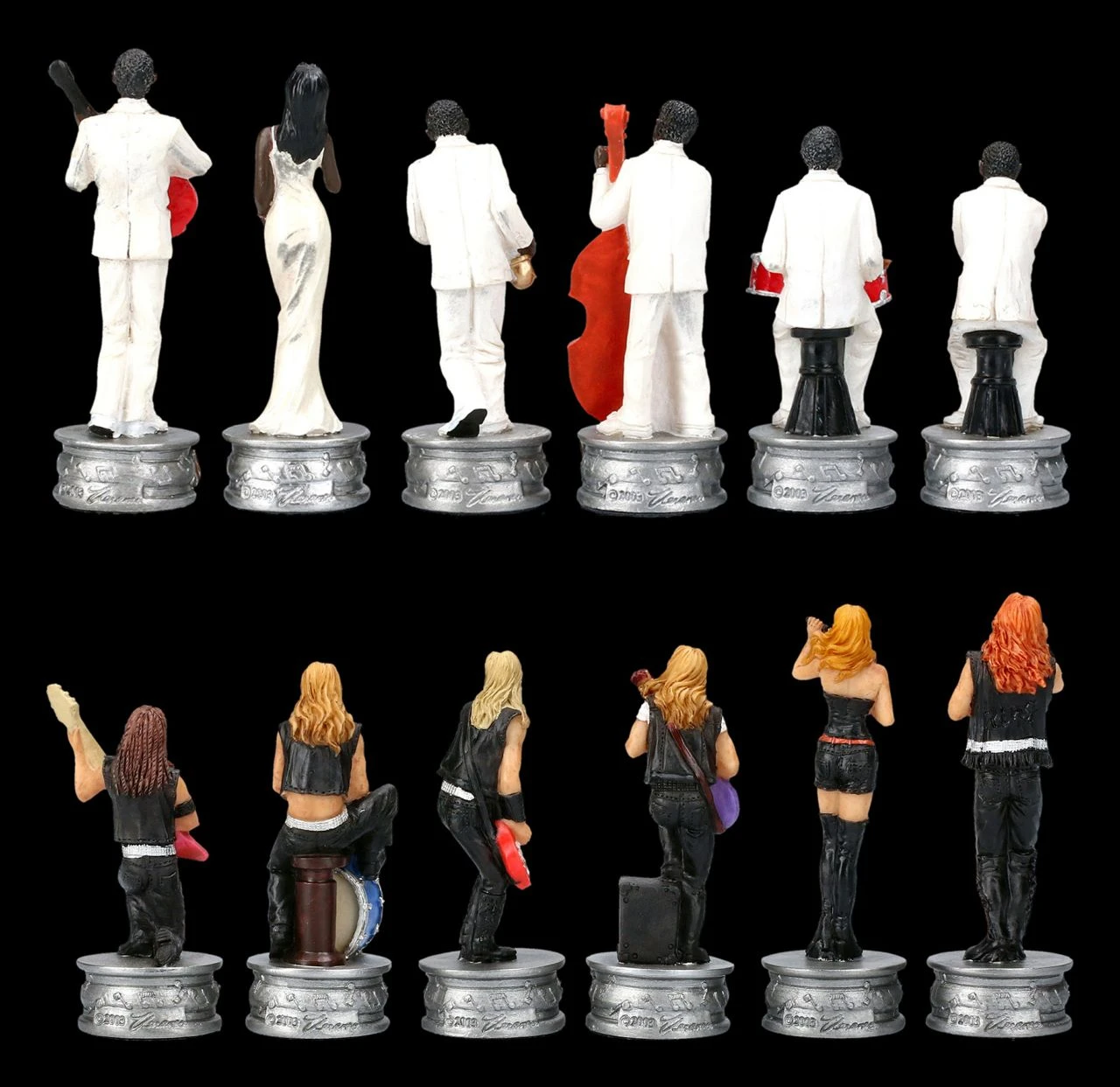 Schachfiguren Set - Jazz vs. Rock Schachfiguren Set - Jazz Vs. Rock -Veronese 2D FS22993 Schachfiguren Set Jazz vs