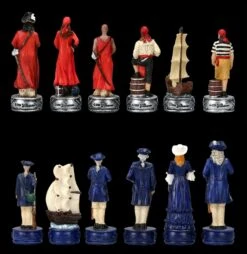 Schachfiguren Set - Piraten -Veronese 2D FS22995 Schachfiguren Set Piraten hinten 1280x1280