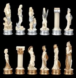 Schachfiguren Set - Griechische Mythologie -Veronese 2D FS23002 Schachfiguren Set Griechische Mythologie rechts 1280x1280