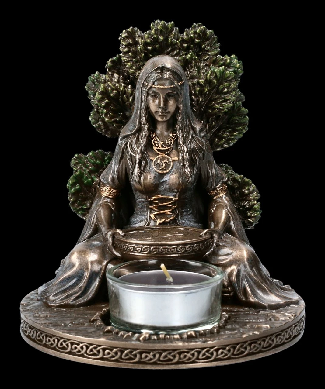 Teelichthalter - Keltische Göttin Danu Teelichthalter - Keltische Göttin Danu -Veronese 2D FS23041 Teelichthalter Keltische Gottin