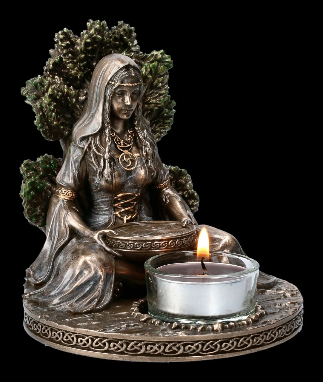 Teelichthalter - Keltische Göttin Danu Teelichthalter - Keltische Göttin Danu -Veronese 2D FS23041 Teelichthalter Keltische Gottin