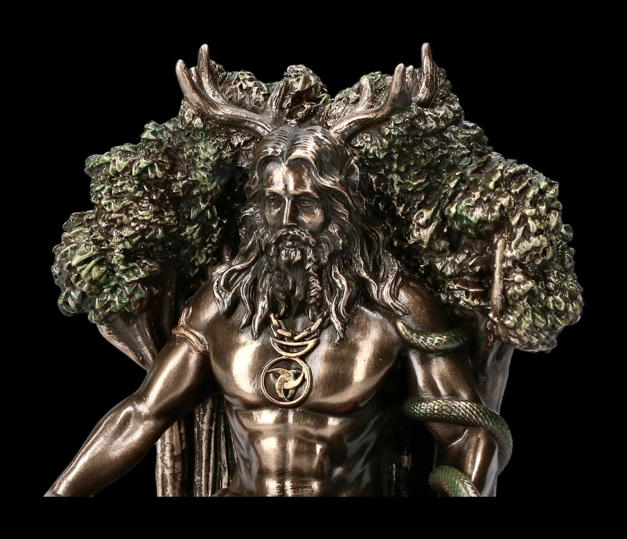 Teelichthalter - Keltischer Gott Cernunnos Teelichthalter - Keltischer Gott Cernunnos -Veronese 2D FS23042Teelichthalter Keltischer Gott