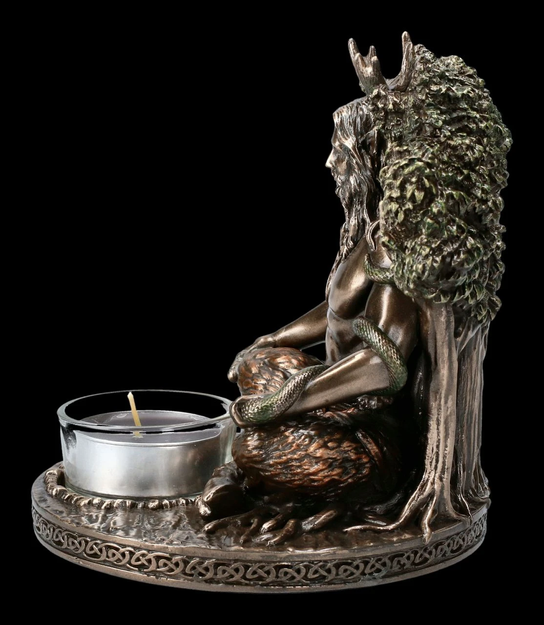 Teelichthalter - Keltischer Gott Cernunnos Teelichthalter - Keltischer Gott Cernunnos -Veronese 2D FS23042Teelichthalter Keltischer Gott