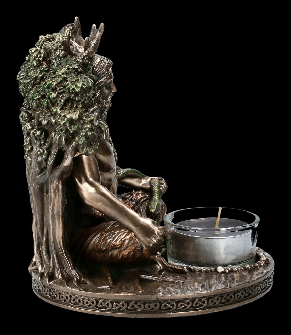 Teelichthalter - Keltischer Gott Cernunnos Teelichthalter - Keltischer Gott Cernunnos -Veronese 2D FS23042Teelichthalter Keltischer Gott