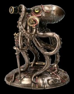 Steampunk Kraken Figur - Admiral Oktopus -Veronese 2D FS23211 Steampunk Krake Figur Admiral Oktopus 2 1280x1280