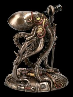 Steampunk Kraken Figur - Admiral Oktopus -Veronese 2D FS23211 Steampunk Krake Figur Admiral Oktopus 4 1280x1280