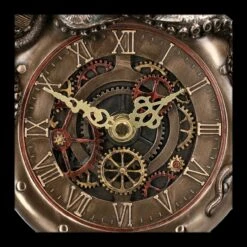 Wanduhr Steampunk Krake - Nostradamus Octopus -Veronese 2D FS23214 Wanduhr Steampunk Krake Nostradamus Octopus 11 1280x1280