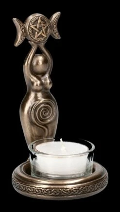 Sprial Göttin Figur Als Teelichthalter
