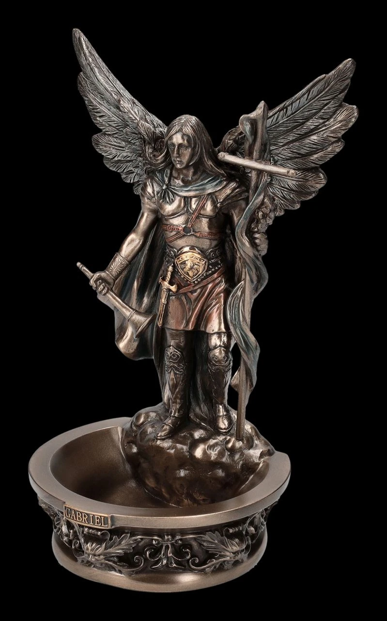 Erzengel Gabriel mit Weihwasserbecken Erzengel Gabriel Mit Weihwasserbecken -Veronese 2D FS23610 Erzengel Gabirel Figur mit