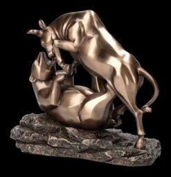 Dekofigur Börsenkrieg - Bulle Gegen Bär -Veronese 2D FS23613 Dekofigur B rsenkrieg Bulle gegen B r 6 1280x1280