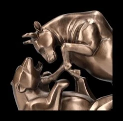 Dekofigur Börsenkrieg - Bulle Gegen Bär -Veronese 2D FS23613 Dekofigur B rsenkrieg Bulle gegen B r 7 1280x1280