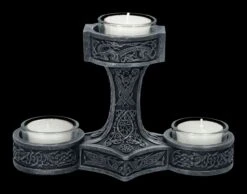 Teelichthalter - Thor's Hammer