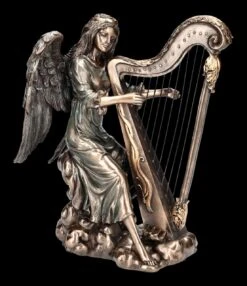 Engel Figur Spielt Harfe
