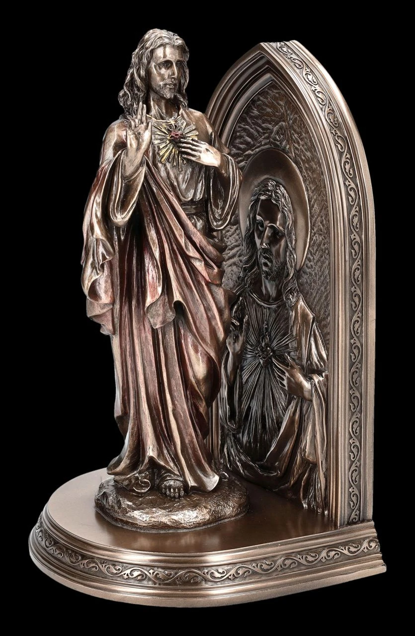 Buchstütze Jesus Figur - Heiligstes Herz Jesu Buchstütze Jesus Figur - Heiligstes Herz Jesu -Veronese 2D FS24272 Buchst tze Jesus Figur Heiligstes Herz