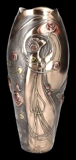 Jugendstil Vase - Frau Mit Rosen -Veronese 2D FS24279 Jugendstil Vase Frau mit Rosen 2 1280x1280