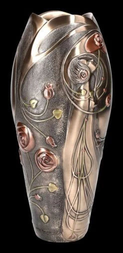 Jugendstil Vase - Frau Mit Rosen -Veronese 2D FS24279 Jugendstil Vase Frau mit Rosen 6 1280x1280