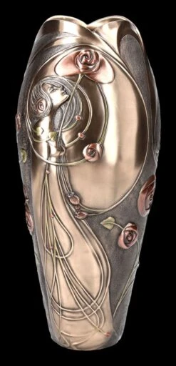 Jugendstil Vase - Frau Mit Rosen -Veronese 2D FS24279 Jugendstil Vase Frau mit Rosen 7 1280x1280