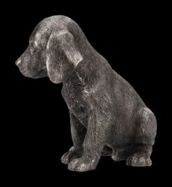 Hundefigur - Welpe Bronziert -Veronese 2D FS24348 Hundefigur Welpe bronziert 5 1280x1280