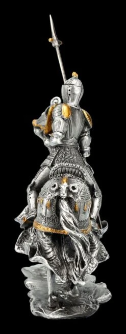 Zinn Figur - Ritter Mit Pferd Und Erhobener Lanze 4 Zinn Figur - Ritter Mit Pferd Und Erhobener Lanze -Veronese 2D FS24353 Zinn Figur Ritter mit Pferd und erhobener Lanze 2 1280x1280